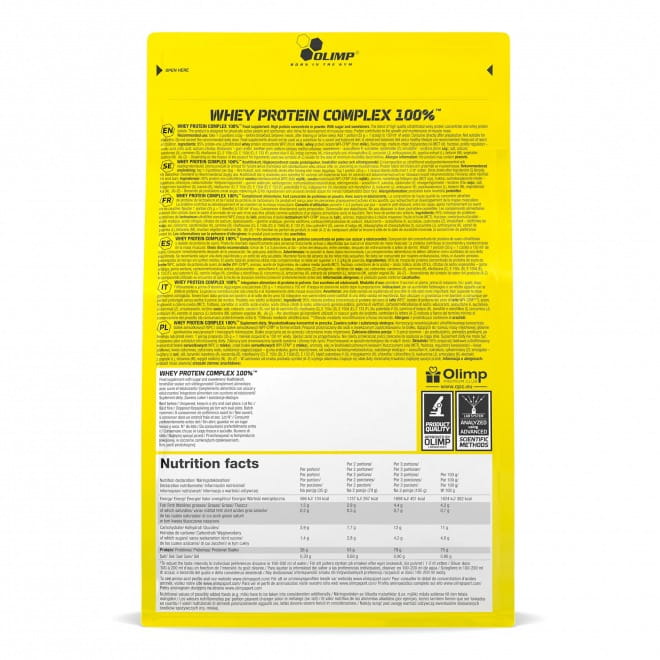 Białko Olimp WHEY PROTEIN COMPLEX Czekoladowe 600 g